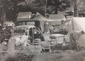 Tahuna Motor Camp at Christmas 1943-